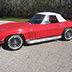 1965 Red Corvette Convertible