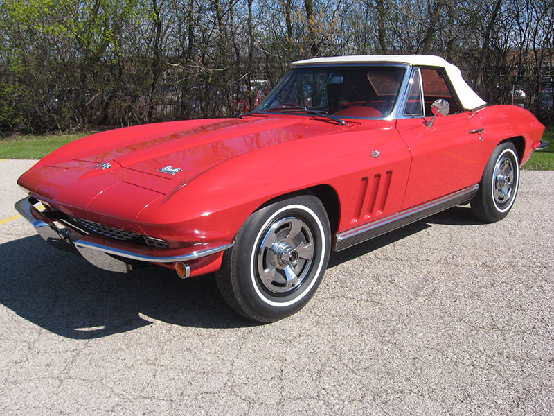 1966 Red Corvette Convertible