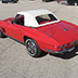 1966 Red Corvette Convertible