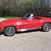 1966 Red Corvette Convertible