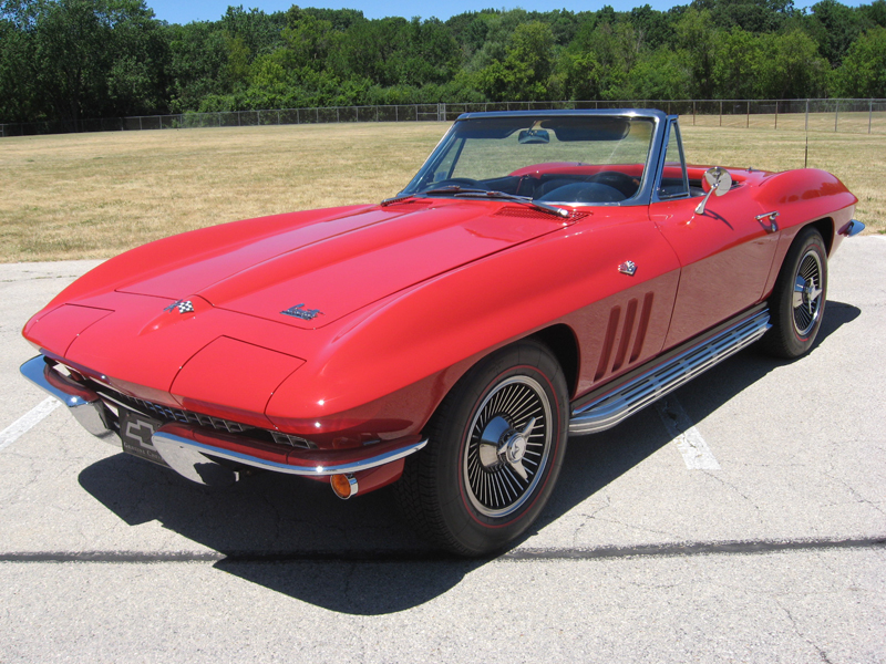 1966 Red Corvette Convertible