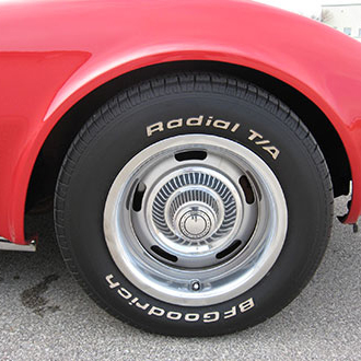 1971 Red Convertible Auto